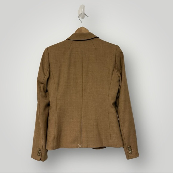 J.Crew Original Schoolboy Bazer in Camel Sz 2 - Picture 8 of 14